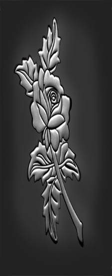 666 DLJ-073-SL Silver Rose